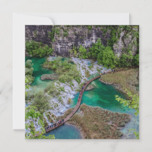 Wasserfall Kaskade im Park der Plitvicer Seen