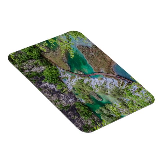 Wasserfall Kaskade im Park der Plitvicer Seen Magnet (Rechte Seite)