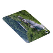 Wasserfall Kaskade mit grünem Wald in Kroatien Magnet (Rechte Seite)