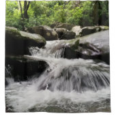 Wasserfall Kaskaden Große Smoky-Berge Duschvorhang (Vorderseite)