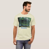 Wasserfall, Kaskaden T-Shirt (Vorne ganz)