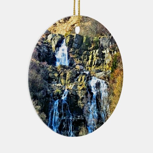 WASSERFALL KERAMIK ORNAMENT (Rechts)