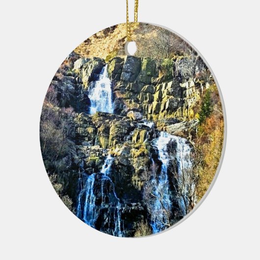 WASSERFALL KERAMIK ORNAMENT (Links)