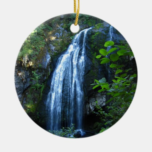 Wasserfall Keramik Ornament (Vorne)
