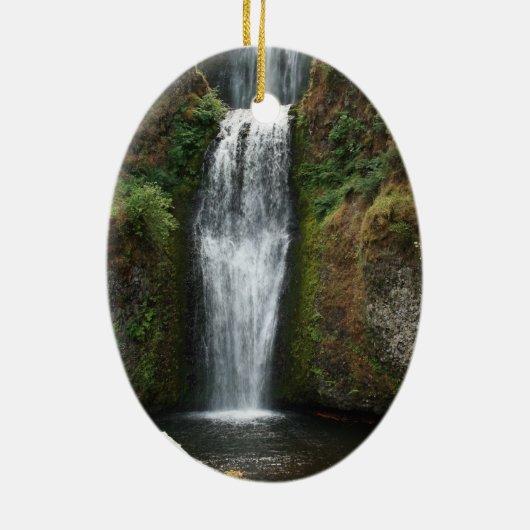 Wasserfall Keramik Ornament (Hinten)
