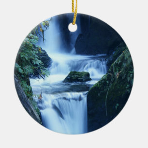 Wasserfall Keramik Ornament