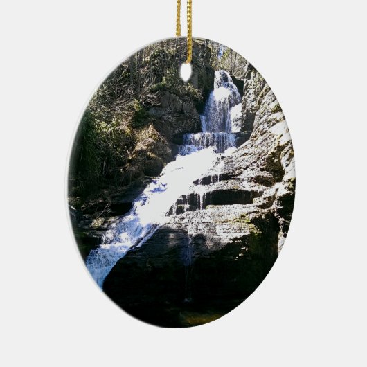 Wasserfall Keramikornament (Rechts)