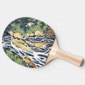 Wasserfall Kirifuri in der Nähe des Kurokami-Gebir Tischtennis Schläger (Seitenansicht)