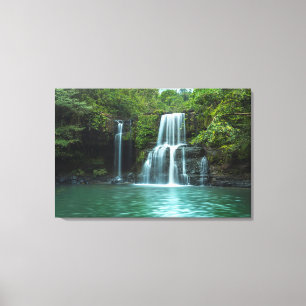 Wasserfall Klong Chao KOH Kood Insel Leinwanddruck