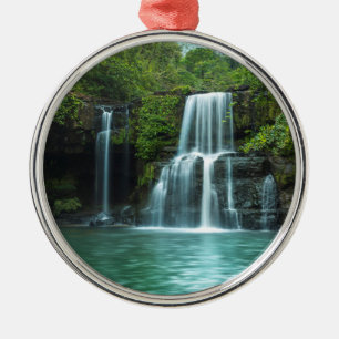 Wasserfall Klong Chao   KOH Kood Insel Ornament Aus Metall