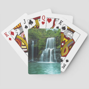 Wasserfall Klong Chao   KOH Kood Insel Spielkarten