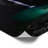 Wasserfall Kozjak in all seiner Pracht Poster (Ecke)