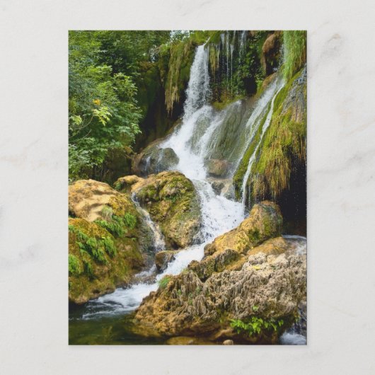 Wasserfall Kravice, Bosnien-Herzegowina Postkarte (Vorderseite)
