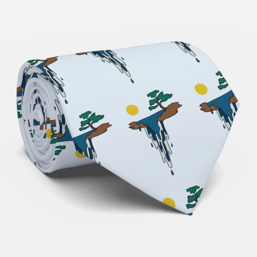 Wasserfall Krawatte (Gerollt)