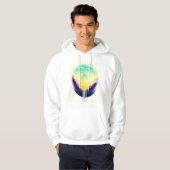 Wasserfall Landschaft Hoodie (Vorne ganz)
