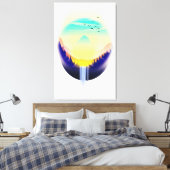 Wasserfall Landschaft Leinwanddruck (Insitu (Schlafzimmer))