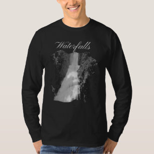 Wasserfall Landschaften T-Shirt