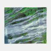 Wasserfall landschaftlich, Kalifornien Fleecedecke (Vorderseite (Horizontal))