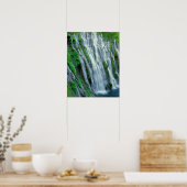 Wasserfall landschaftlich, Kalifornien Poster (Küche)