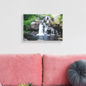 Wasserfall-Leinwand Leinwanddruck (Insitu (Wohnzimmer))