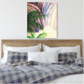 Wasserfall Leinwanddruck (Insitu (Schlafzimmer))