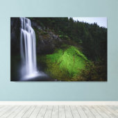 Wasserfall Leinwanddruck (Insitu (Holzboden))
