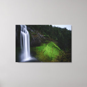 Wasserfall Leinwanddruck