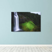 Wasserfall Leinwanddruck (Insitu (Holzboden))