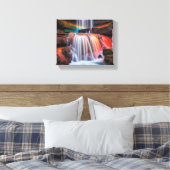 Wasserfall Leinwanddruck (Insitu (Schlafzimmer))