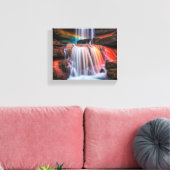 Wasserfall Leinwanddruck (Insitu (Wohnzimmer))
