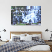 Wasserfall Leinwanddruck (Insitu (Schlafzimmer))