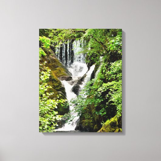 WASSERFALL LEINWANDDRUCK (Vorderseite)