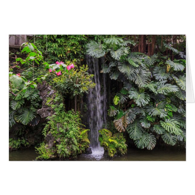 Wasserfall "Lush Garden", China (Vorderseite (Horizontal))