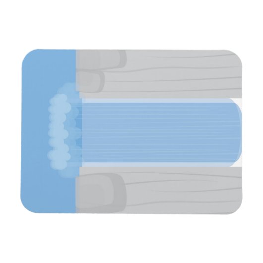 Wasserfall Magnet (Horizontal)
