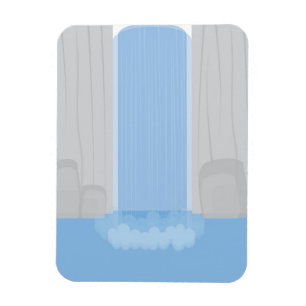 Wasserfall Magnet