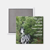 Wasserfall Magnet (Vorderseite/Rückseite)