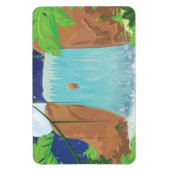 Wasserfall Magnet (Vertikal)