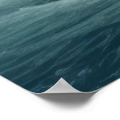 Wasserfall Majestic Schöne Landschaft Poster (Ecke)