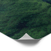 Wasserfall Majestic Schöne Landschaft Poster (Ecke)