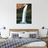Wasserfall-Malerei Leinwanddruck (Insitu (Schlafzimmer))