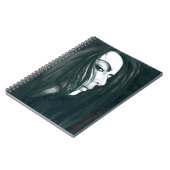 Wasserfall-Mannschreibenstablette/-zeitschrift Notizblock (Linke Seite)