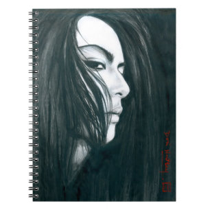 Wasserfall-Mannschreibenstablette/-zeitschrift Notizblock