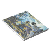 Wasserfall - Maxfield Parrish Notizblock (angewinkelt)