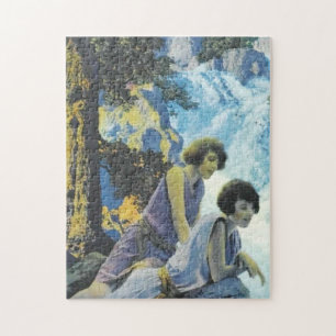 Wasserfall - Maxfield Parrish Puzzle