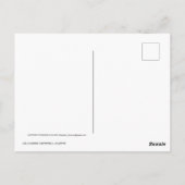 Wasserfall Millomeri Zypern Postkarte (Rückseite)