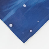 Wasserfall mit Meerjungfrauen Fleecedecke (Ecke)