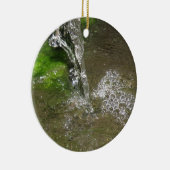 Wasserfall mit Schlammwasser Keramik Ornament (Rechts)