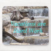 Wasserfall Mousepad #2-customize (Vorne)