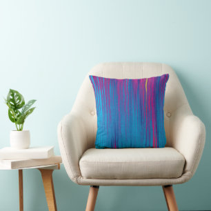 Wasserfall Nahtloses Design Kissen