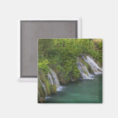 Wasserfall, Nationalpark der Plitvicer Seen und Magnet (Vorderseite/Rückseite)